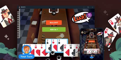 bullshit card game online|Play Bullsh!t Online at Plato.